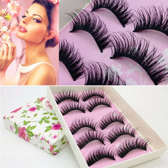 Reusable Long Case Synthetic Fiber 1.1 Cm 5 Pairs