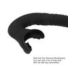 Diving Breathing Tube Foldable Soft Mouthpiece Silicone Freediving Snorkel for Spearfishing Swimming Snorkeling