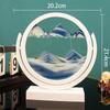Creative Hourglass Liquid Quicksand Painting - Ideal Decoration for Office, Living Room, Bedside or as Birthday Gift