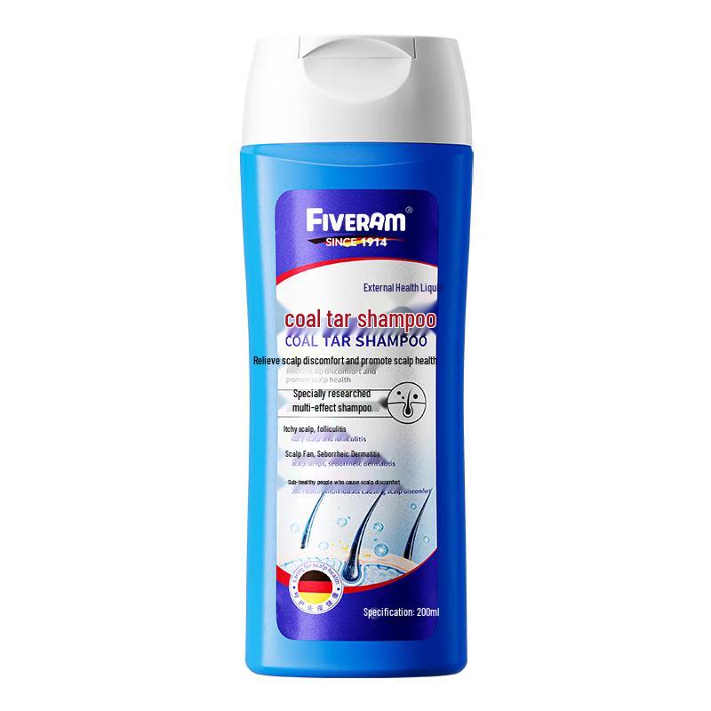 FIVERAMS Дегтярный шампунь против перхоти