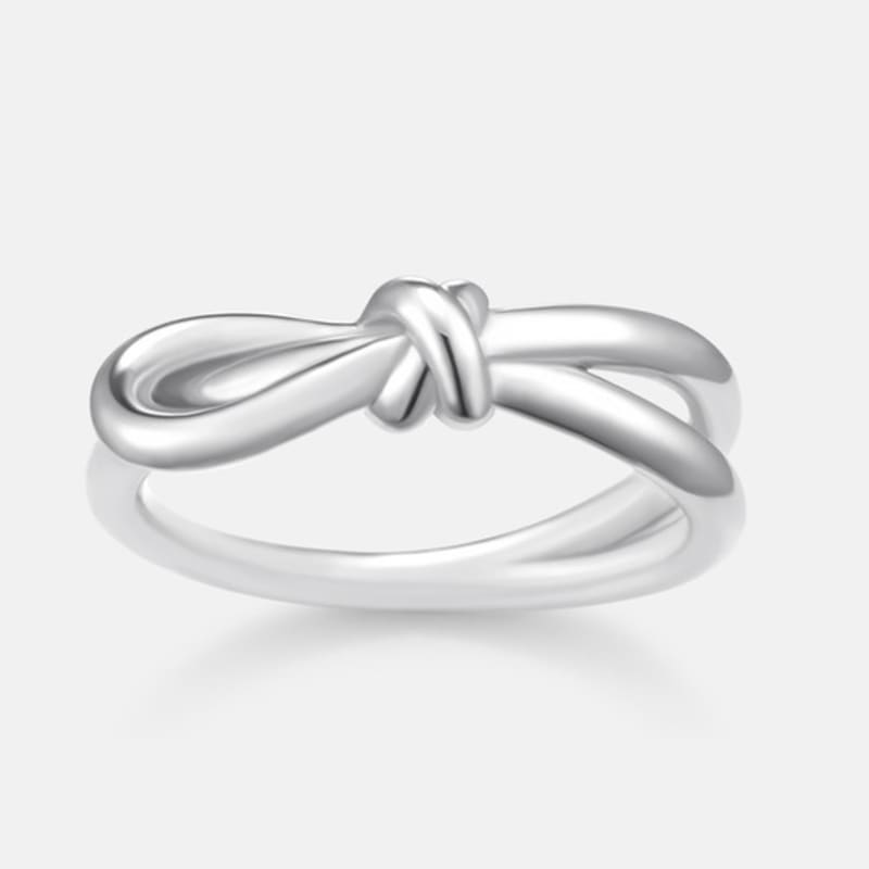 METROCITY JEWELRY Nodino Sterling Silver White Ring A243SR3226WPQ