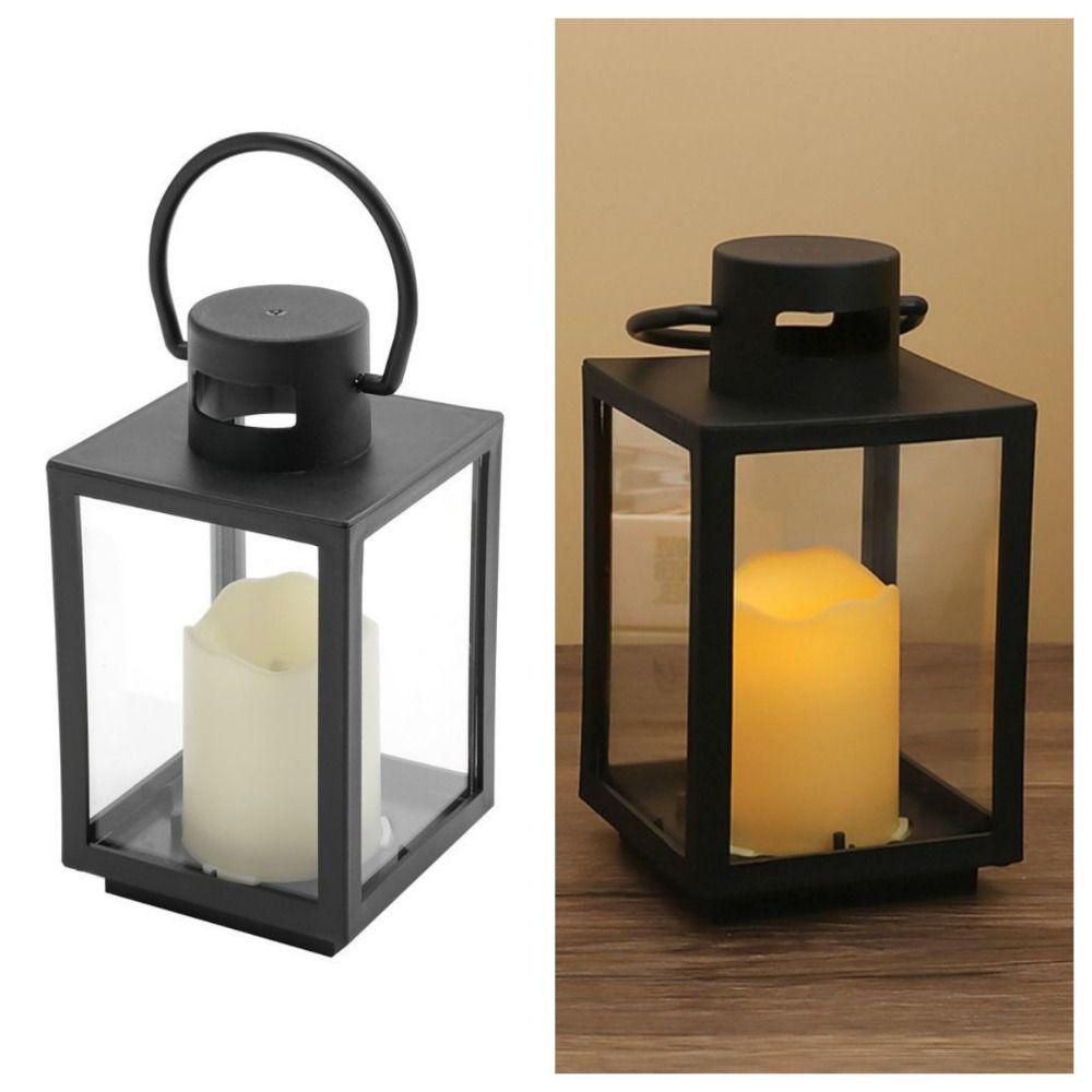 

Spot Candle Holder Atmosphere Christmas Lantern Creative Candle Light Party Style 3