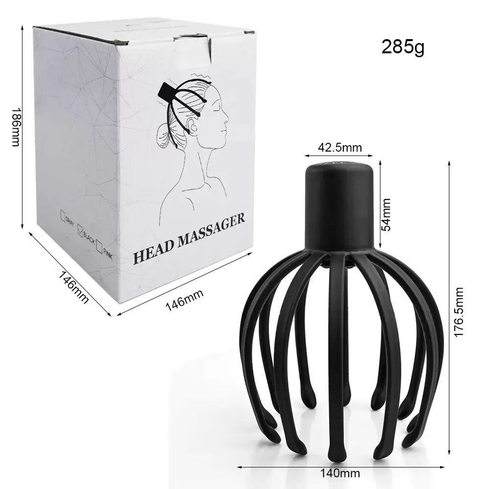 Type-C Electric Head Massager Multi-touch Head Scratcher Scalp Massager  for Relief Head Fatigue