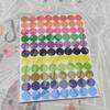 880pcs/10 Sheet 10mm Round Spot Circles Sealing Stiker Paper Labels Coloured Dot Stickers Adhesive Package Label Gift