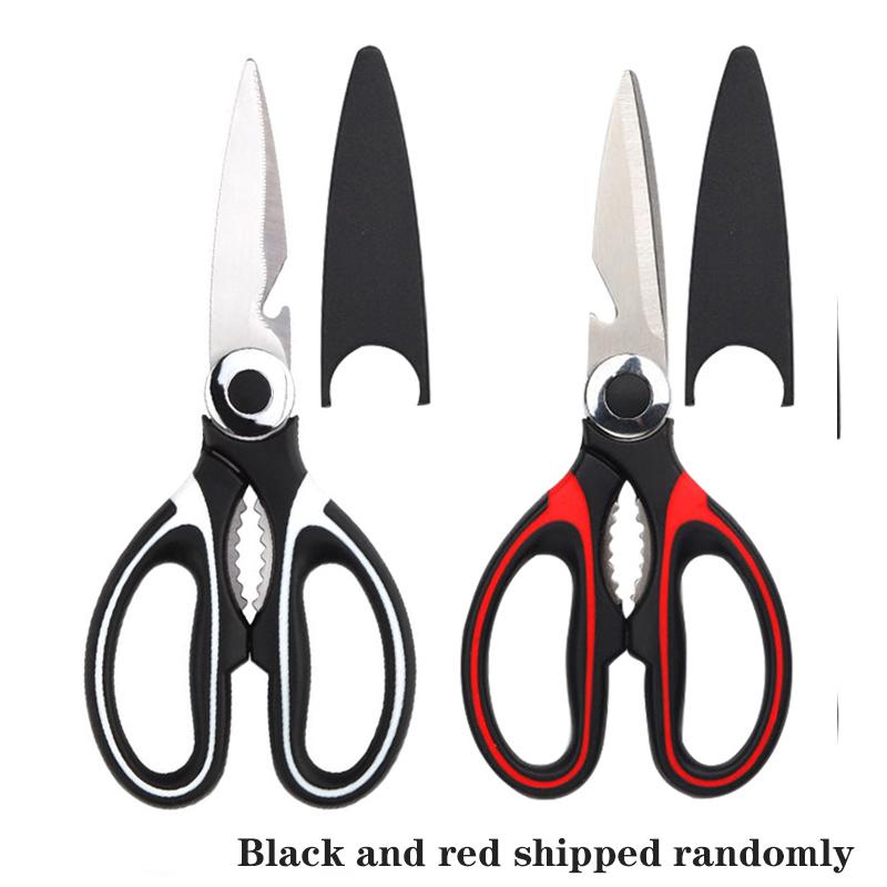 Multifunction Kitchen Scissors with Shell Stainless Steel Poultry Chicken Bone Cutter Meat Shear