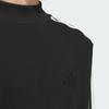 Adidas Logo Striped Loose Pullover Sweatshirt Unisex Sweatshirt Black JL6080