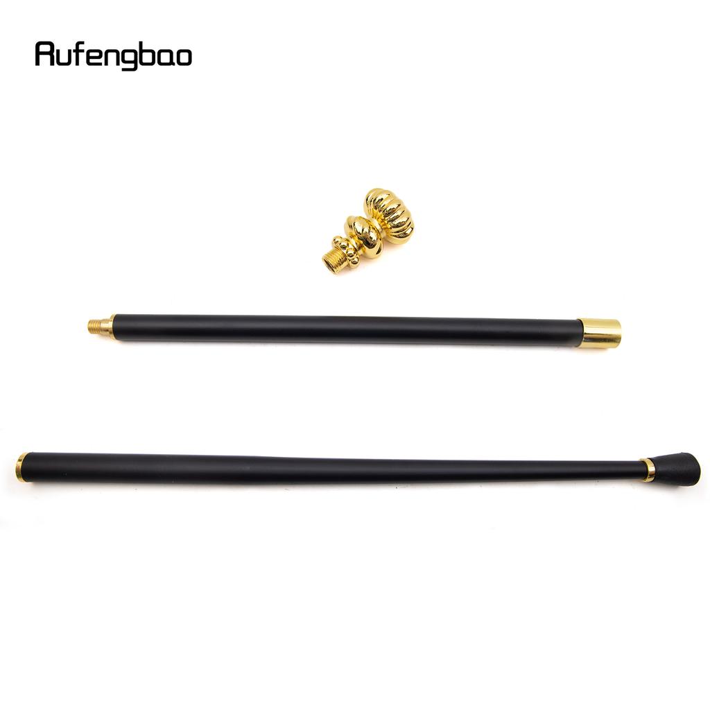 Golden Luxury Flower Line Handle Fashion Cosplay Walking Stick  Party Decorative Cane Elegant Crosier Knob Walking Stick 93cm