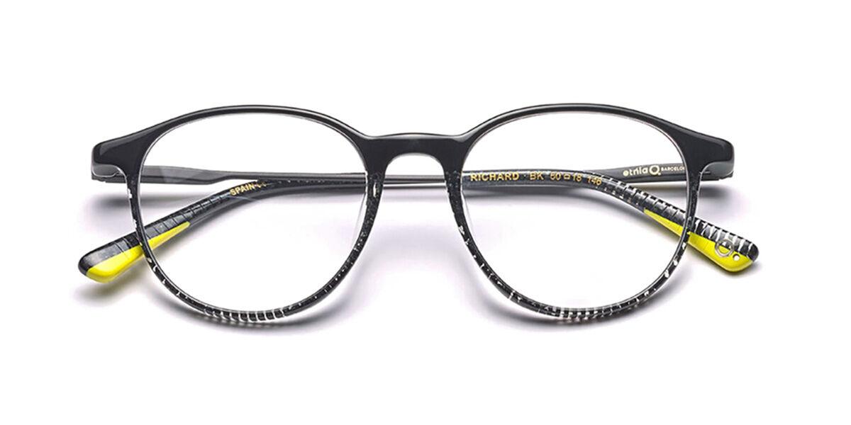

Etnia Barcelona Richard Bk Men Eyeglasses Striped Black/50-18-146
