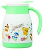 Skater Vacuum Stainless Steel Tabletop Pot Wide Mouth Pitcher Thermos 600ml Pokemon Antique Insulated/Cold-Preserving Double-Walled VSP6-A