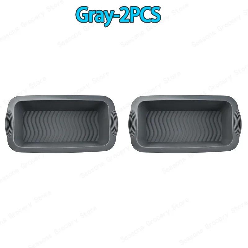 Silikonform för limpa Non-Stick Brödform Kök Brödform Form för Bakning Köttfärslimpa Isblock och Lätt Släpp