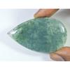 Natural Moss Agate Pear Shape Designer Healing Crytsal Loose Gemstone32X55MM SK-1423