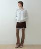 Simeteuligpeosenteu Flare Cotton Modal Leggings / Brown