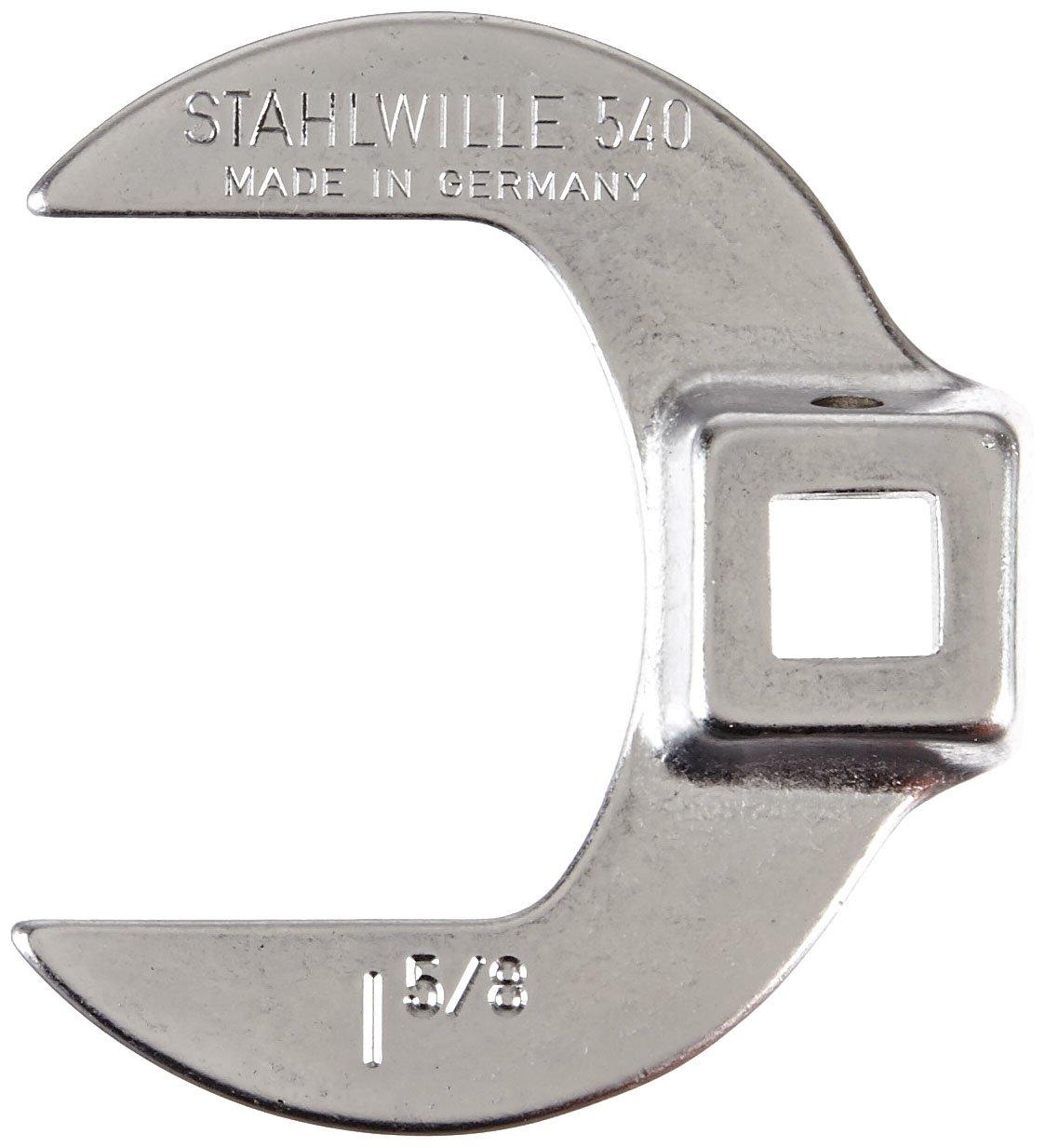 

Stahlwille Clawfoot Wrench 540A-1-5/8, 9.525mm Drive x 63mm Overall Length, 1 Piece
