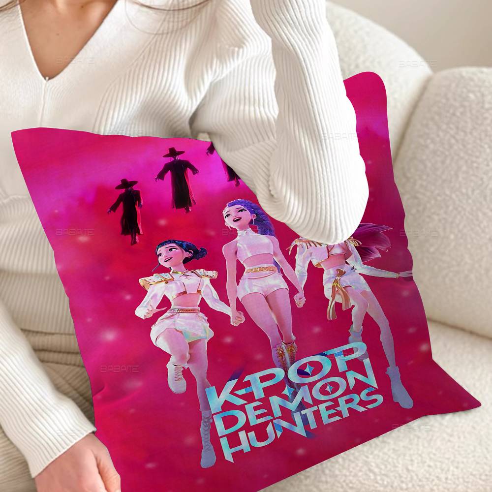 Popular KPop movie D-demon H-hunters Pillowcases Home Bedding Decorative Pillow Cover Wedding Super Soft Pillow Case