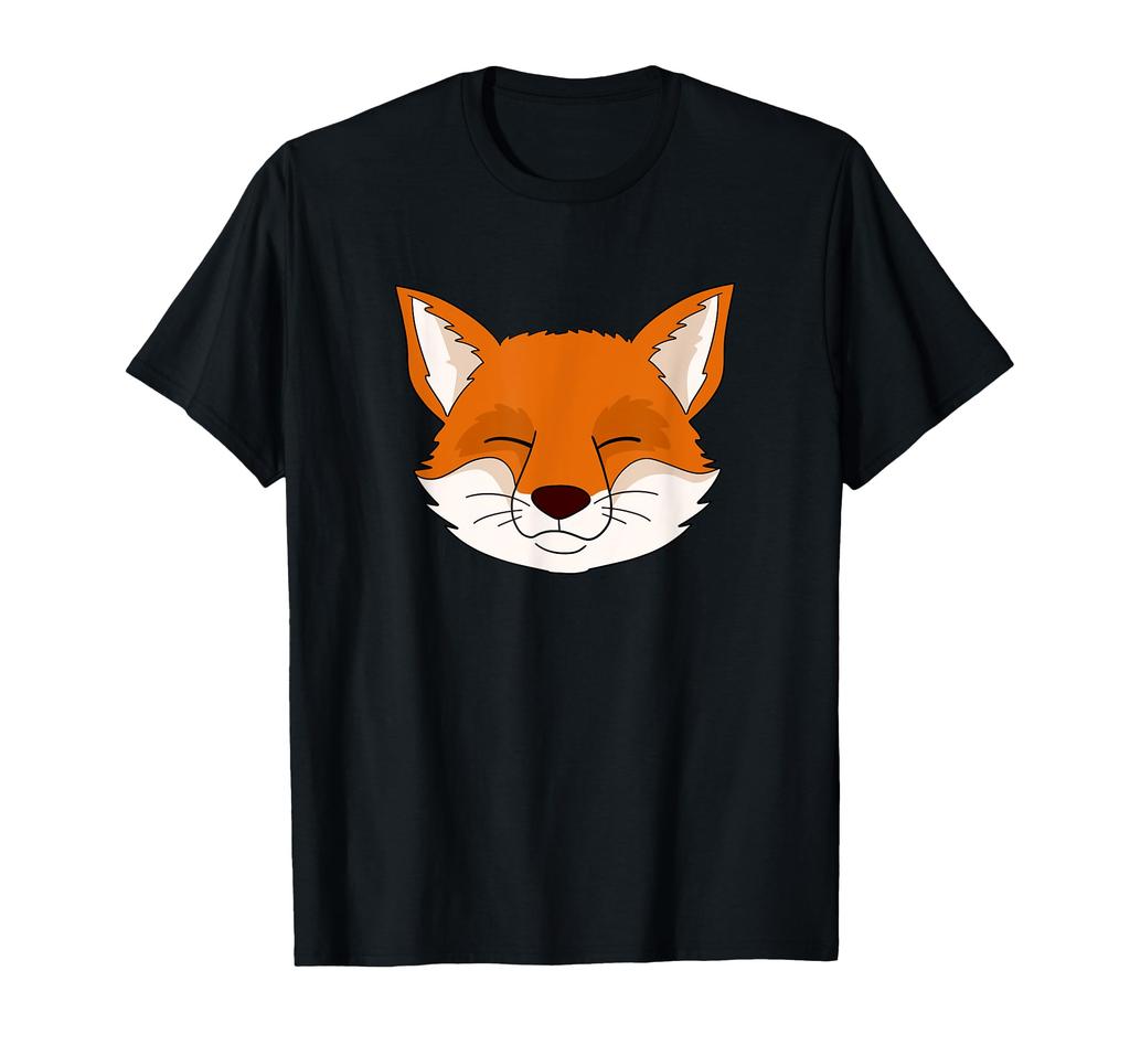 Funny Fox Face Cute Fox Costume Cute Fox T-Shirt