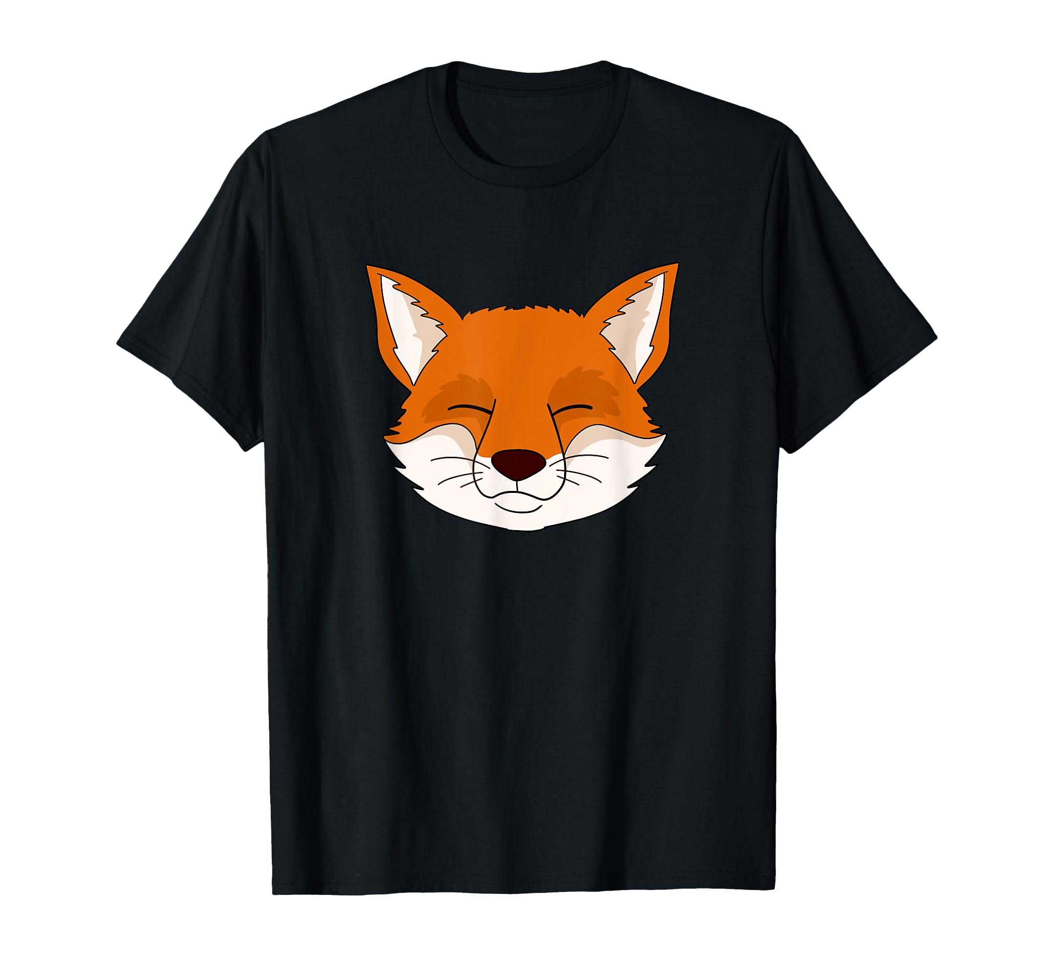 

Funny Fox Face Cute Fox Costume Cute Fox T-Shirt