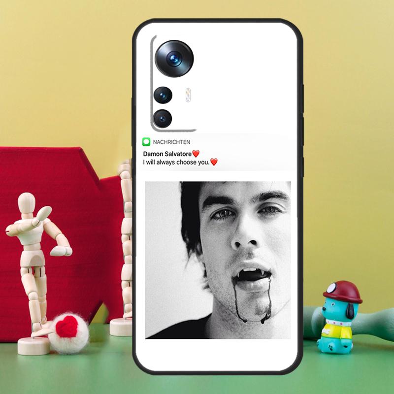 

Чехол Damon Salvatore Дневники Вампира Для POCO F5 Pro M4 M5 X3 X4 X5 F3 F4 GT Чехол Для Xiaomi 12T 11T Pro 11 12 13 Lite Mi 11 Lite
