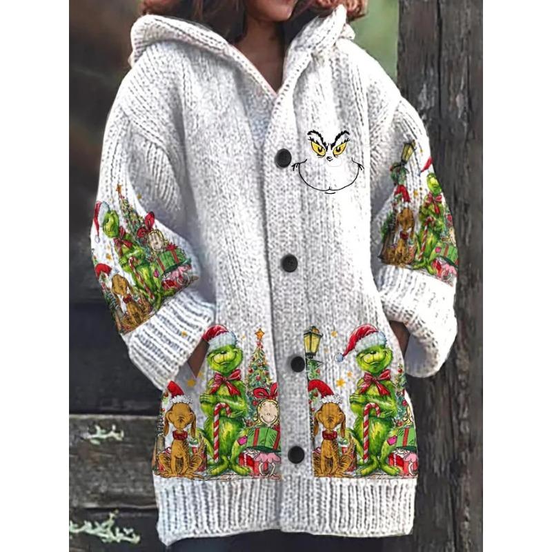 S-5XL для 2025 Новая куртка с 3D-принтом на осень и зиму, утолщенный кардиган с капюшоном 5XL