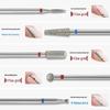 Russian Style Nail Drill Bits Pre-treatment Set with Cuticle Remover