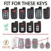 Neue TPU Auto Fernbedienung Schlüsselhülle Abdeckung Schale für Toyota Corolla Camry RAV4 Highlander Auris CHR Avalon Land Cruiser Geschützte Fob Tasche