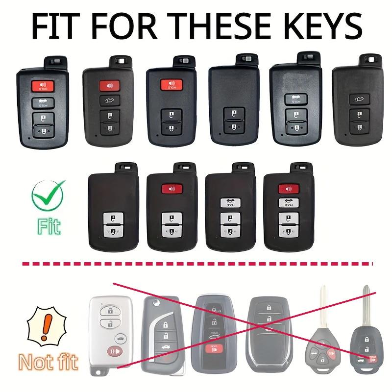 Neue TPU Auto Fernbedienung Schlüsselhülle Abdeckung Schale für Toyota Corolla Camry RAV4 Highlander Auris CHR Avalon Land Cruiser Geschützte Fob Tasche