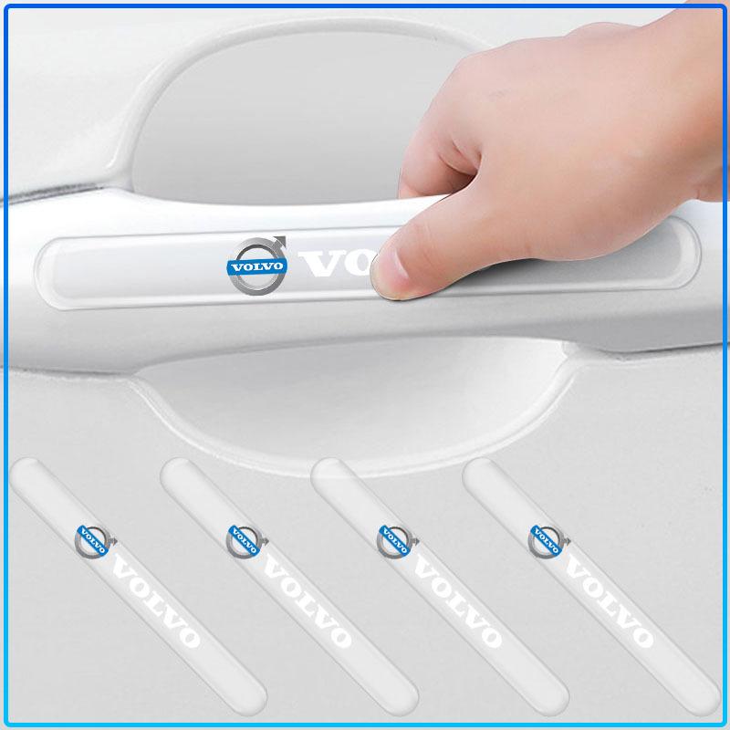 Car Door Transparent Strip Rearview Mirror Anti-Collision Protection Strip For Volvo XC90 XC60 XC70 XC40 V90 V60 V40 C70 C30 S80