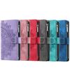 Custodia a libro in pelle per Samsung Galaxy S26 S25 S23 S24 Ultra S22 S21 Plus S20 FE Portafoglio con porta carte Borsa per telefono con goffratura