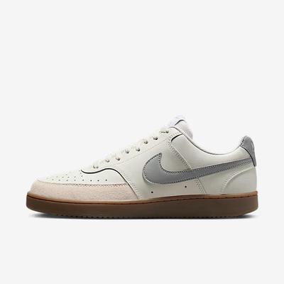 Court Vision Low Sneakers Sail/Lt Smoke Grey-Lt Orewood Brn-White