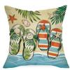 Popular Summer Ocean Beach Beach Pillow Case Pillow Case Home Decoration Sofa Pillow Case