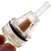 6Mm Small Plastic Universal Motorcycle Gas Petrol Fuel Oil Filter 1/4" Inline Clear Gas Mini Filte Replacement