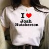 Josh Hutcherson tshirts women Japanese Y2K tshirts female harajuku funny 2000s clothing