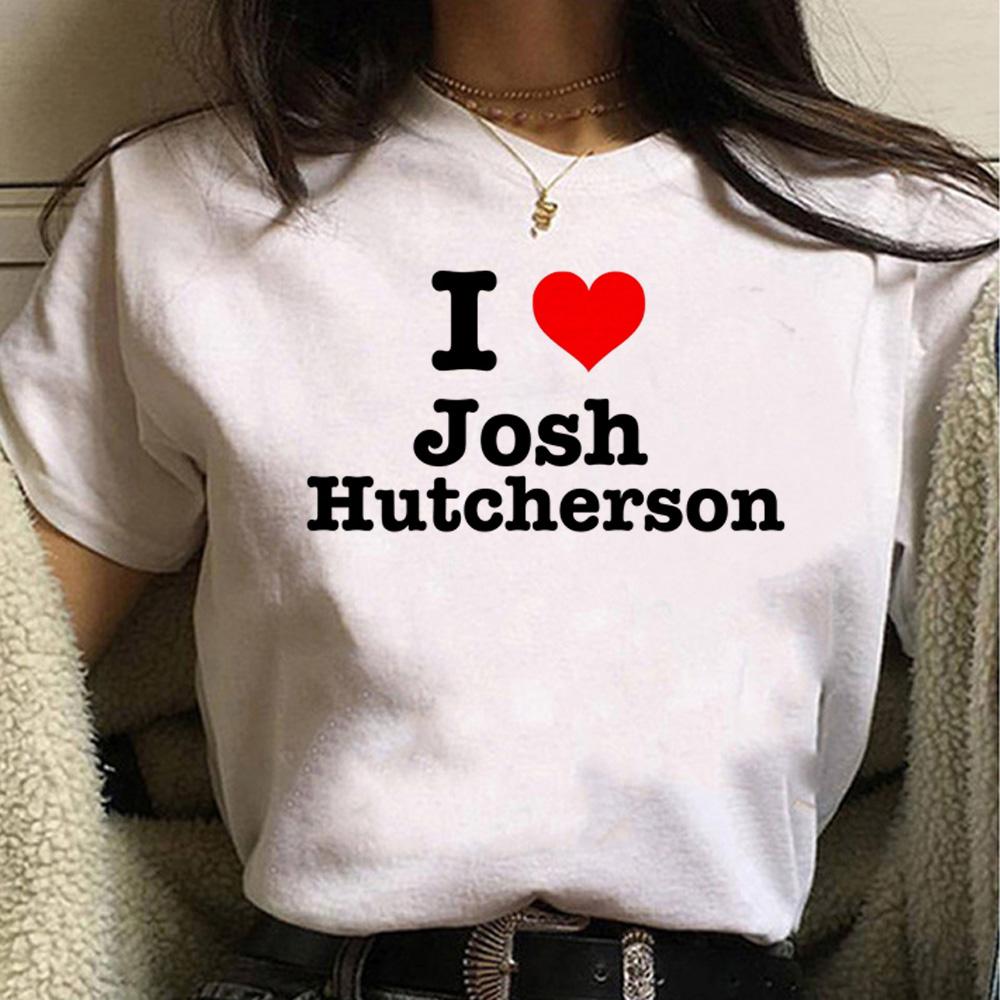 Josh Hutcherson tshirts women Japanese Y2K tshirts female harajuku funny 2000s clothing