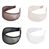 Korean Style Wide Mesh Headband Classical Look Hairband Breathable Headwear Fashion Hair Accessory for Women