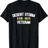 Stolz des Wüstensturm-Veteranen Persischer Golfkrieg Dienstband T-Shirt