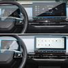 2Pcs Car Gear Panel Dashboard Navigation Interior Screen Protective Film TPU Anti-Scratch Sticker Protect For MG MG4 EV 2022-23