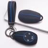 Key Fob Cover for Leapmotor T03 S01 C11 C01 with Keychain Anti-Scratch Shockproof Protective Shell Holder with Honeycomb Texture Shockproof Structure