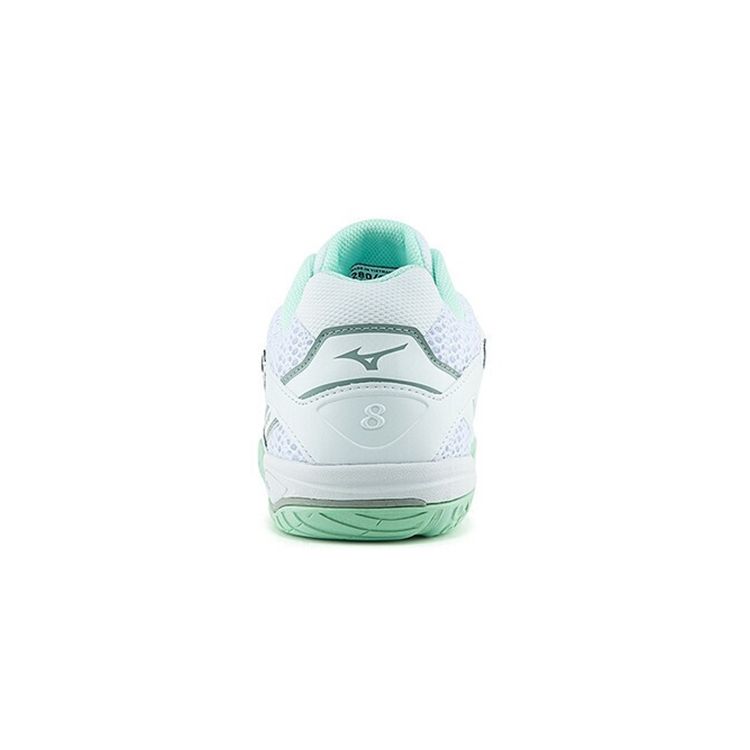 Mizuno Wave Drive 8 Low Top Table Tennis Shoes Men Shoes White Green 81GA170514