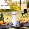Compact Electric Travel Kettle with Digital Temperature Display for Hotels and Dorms