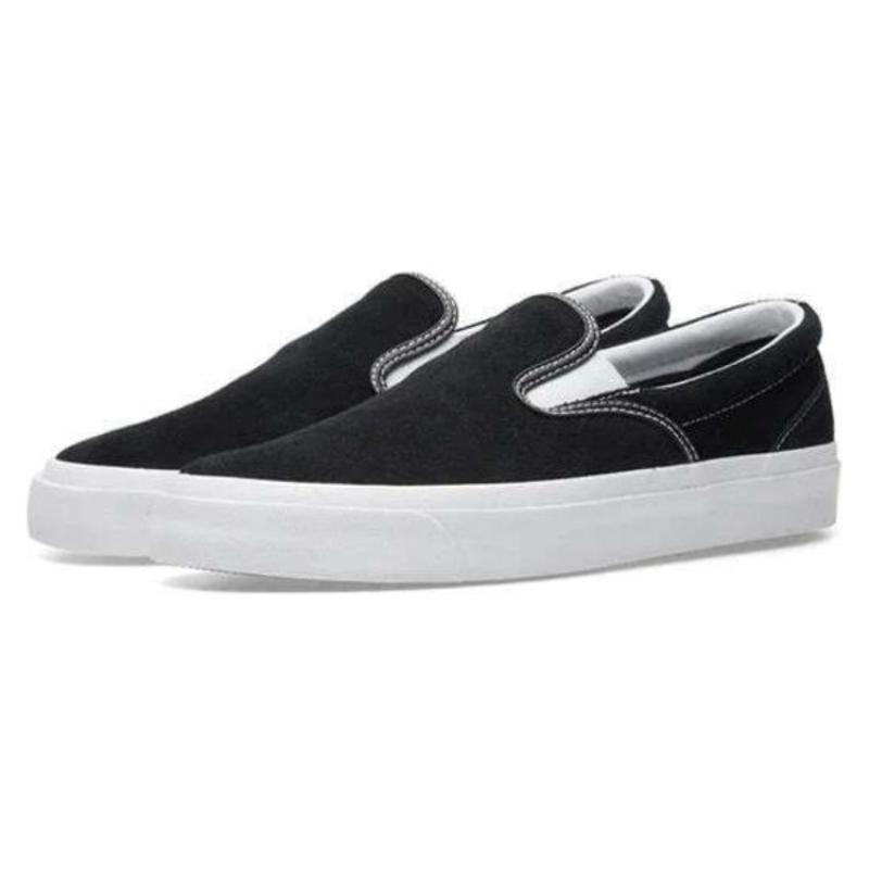 Converse One Star CC Comfortable and versatile low-top canvas shoes unisex black and white.
