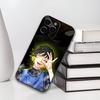 B-Blue L-Lock Phone Case For iPhone 17,16,15,14,13,12,11 Plus,Pro Max,XS,Soft Black Cover