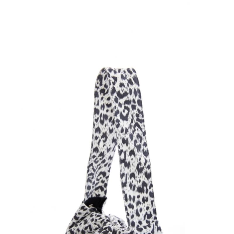 Rheemin Basak Snow Leopard  Small    Black+white