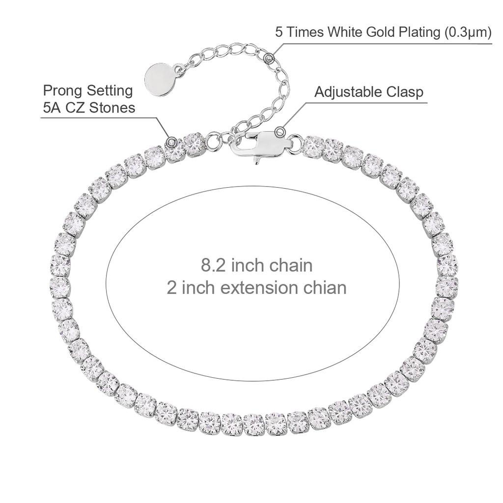 KRKC Adjustable Beach Anklet Foot Jewelry Set Handmade Delicate Anklets for Women Girls 14K Gold Layered Ankle Bracelets Chains