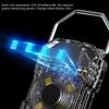 With Metal Hat Clip Mini LED Keychain 6 Modes Thumb Size Mini Keychain Flashlight  Outdoor