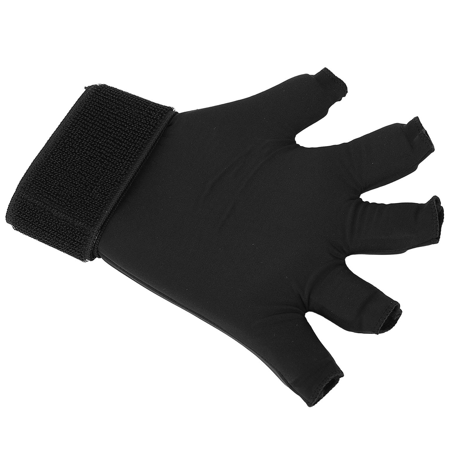 

Finger Compression Ice Glove Adjustable Wrist Strap Discomfort Relief Hand Wrist Ice Pack Glove for