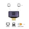 With HDMI Splitter Adapter HUB 2K 1080P Extend Cable Adapter Projector Monitor HDTV Audio Video Cord Male to Female Converter