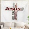Graffiti Abstract Tags Wall Tapestry Letters Without Meaning Hand Street Wall Hanging Large Tapestry Decoration Polyester Fiber