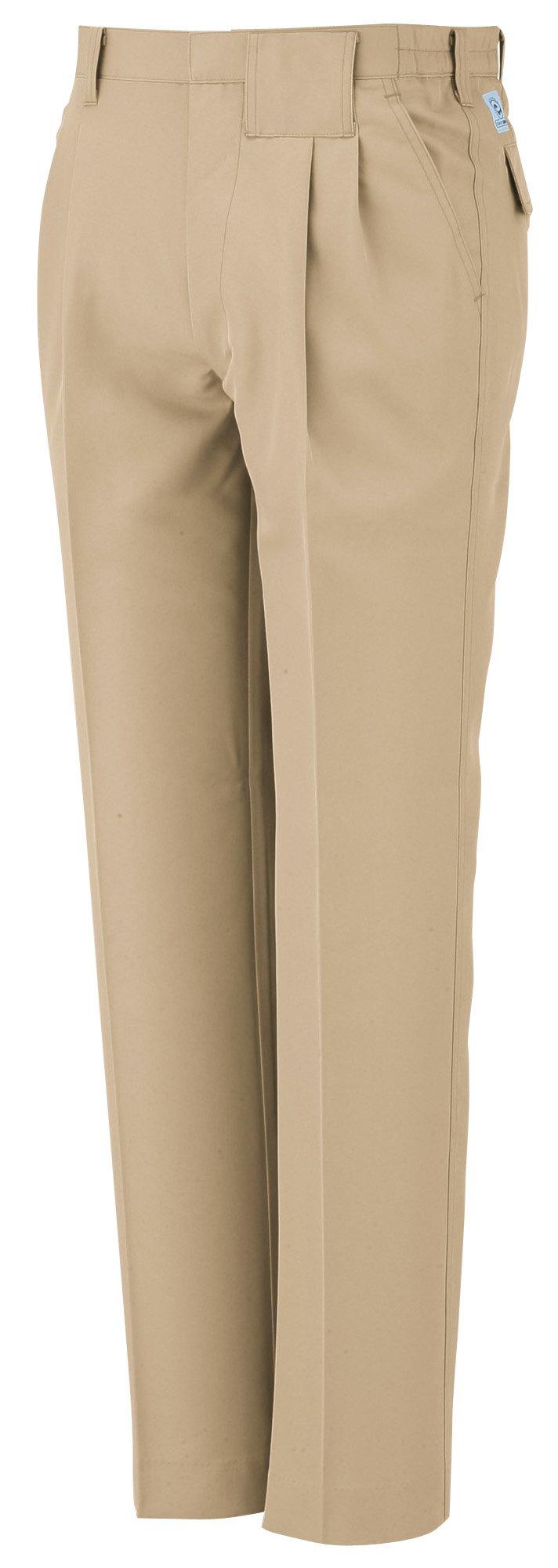 

[COCOS Nobuoka] A-4463 Slacks, Beige, Size 5L