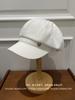Korean Ernie~ Spring And Summer Breathable Thin Retro Beret Feminine Versatile Fashionable Octagonal Hat
