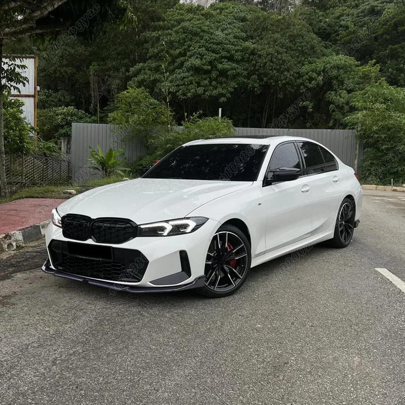 For BMW 3 Series G20 G28 320 325 330 Lci 2023 2024 2025 Automobile Front Bumper MP Style Splitter Lip Splitter Modification Kit