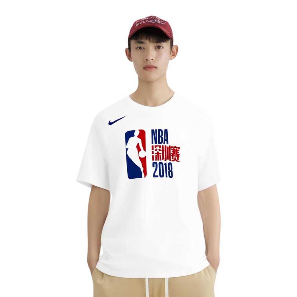 New Nike T Shirts Men's White CI0969-100